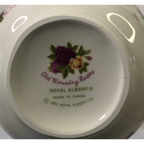 Royal Albert Old Country Roses Pierced Creamer and Sugar Bowl - Picture 3 of 8